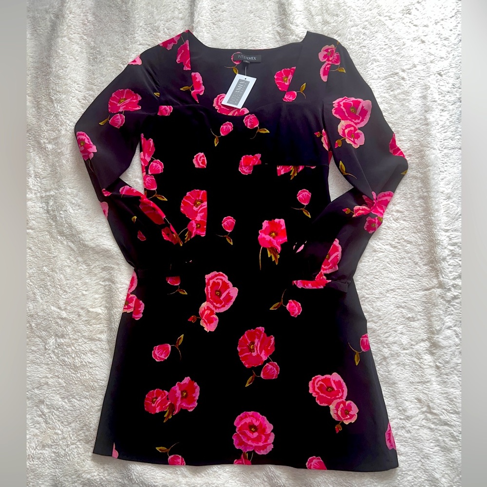 Intermix silk dress.